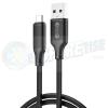 1M WHITE 3A USB TO TYPE-C DATA CABLE